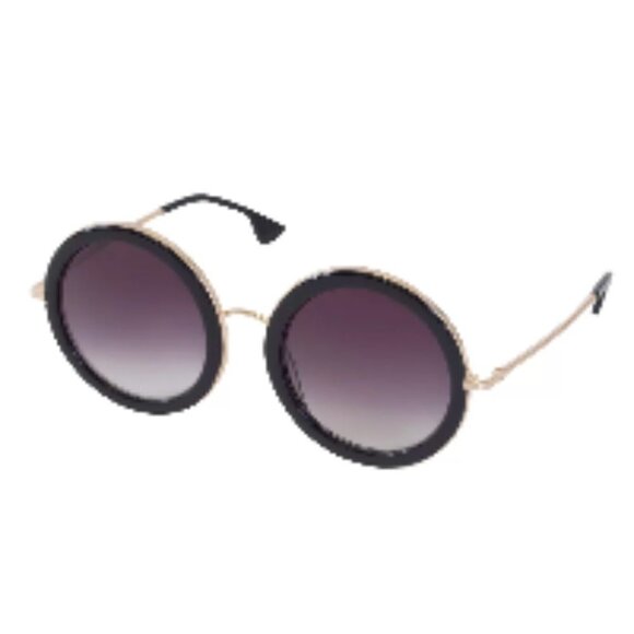 ?ALICE + OLIVIA? Beverly Sunglasses ~ Black main image 4